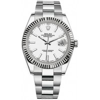 Rolex Datejust 41 White Dial Gold & Steel Watch 126334-WHTSO